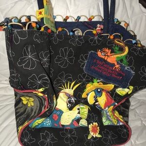 Ansun bag purse beach tote